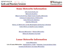 Tablet Screenshot of meteorites.wustl.edu