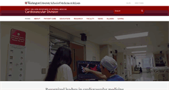 Desktop Screenshot of cardiology.wustl.edu