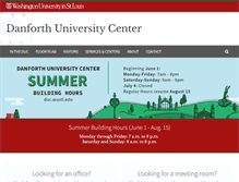 Tablet Screenshot of duc.wustl.edu