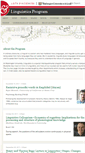 Mobile Screenshot of linguistics.wustl.edu
