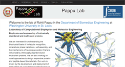 Desktop Screenshot of pappulab.wustl.edu