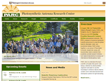 Tablet Screenshot of parc.wustl.edu