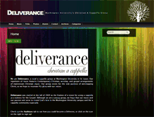 Tablet Screenshot of deliverance.wustl.edu