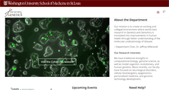 Desktop Screenshot of genetics.wustl.edu
