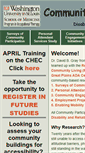 Mobile Screenshot of communityparticipation.wustl.edu