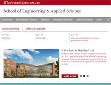 Tablet Screenshot of engineering.wustl.edu