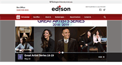 Desktop Screenshot of edison.wustl.edu