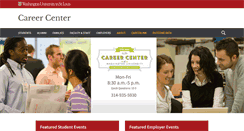 Desktop Screenshot of careercenter.wustl.edu