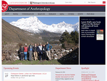 Tablet Screenshot of anthropology.artsci.wustl.edu