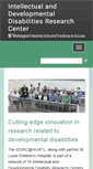 Mobile Screenshot of iddrc.wustl.edu