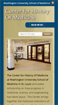 Mobile Screenshot of historyofmedicine.wustl.edu