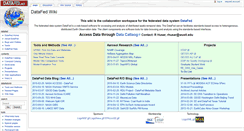 Desktop Screenshot of datafedwiki.wustl.edu