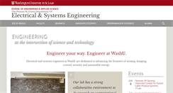 Desktop Screenshot of ese.wustl.edu