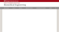 Desktop Screenshot of bme.wustl.edu
