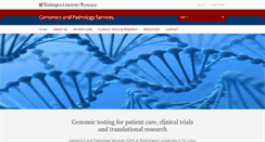 Desktop Screenshot of gps.wustl.edu