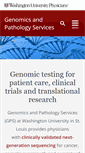 Mobile Screenshot of gps.wustl.edu
