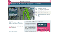 Desktop Screenshot of german.wustl.edu