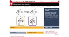 Desktop Screenshot of chemistry.wustl.edu