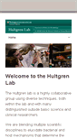 Mobile Screenshot of hultgrenlab.wustl.edu