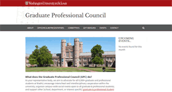 Desktop Screenshot of gpc.wustl.edu