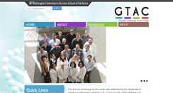 Desktop Screenshot of gtac.wustl.edu
