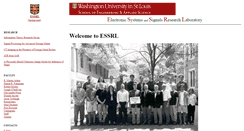 Desktop Screenshot of essrl.wustl.edu