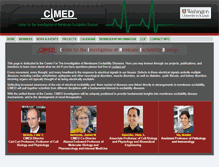 Tablet Screenshot of cimed.wustl.edu