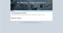 Desktop Screenshot of lodgelab.wustl.edu