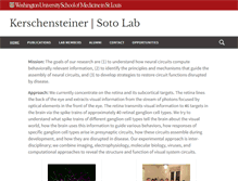 Tablet Screenshot of kerschensteinerlab.wustl.edu