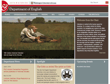 Tablet Screenshot of english.artsci.wustl.edu