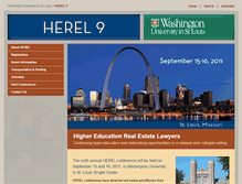 Tablet Screenshot of herel9.wustl.edu