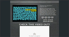 Desktop Screenshot of 2011.wustl.edu