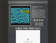Tablet Screenshot of 2011.wustl.edu