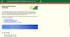 Desktop Screenshot of itc.wustl.edu