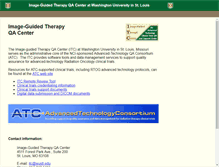 Tablet Screenshot of itc.wustl.edu