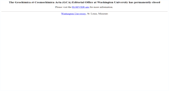 Desktop Screenshot of gca.wustl.edu