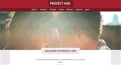 Desktop Screenshot of projectark.wustl.edu