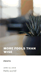 Mobile Screenshot of fools.wustl.edu